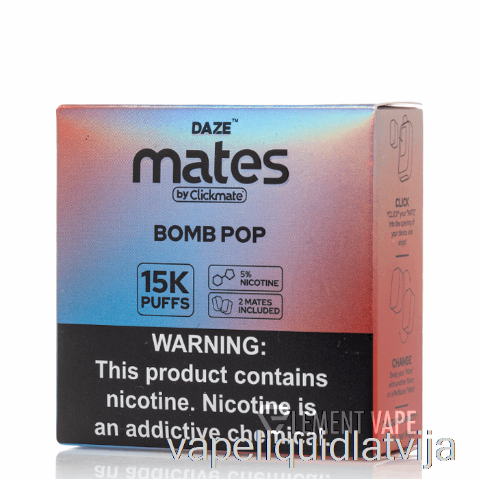 7 Daze Mate Pods Bomb Pop Vape šķidrums